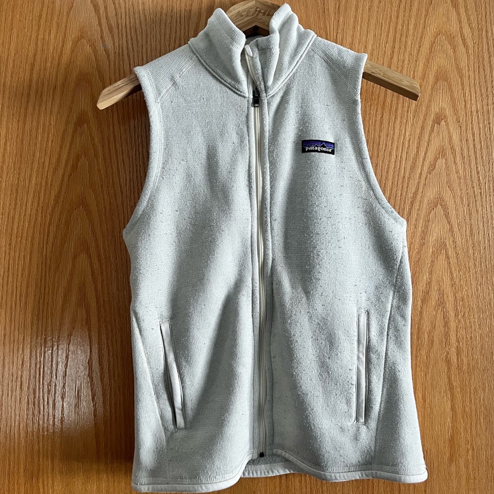 Patagonia Better Sweater Vest - White Linen - S